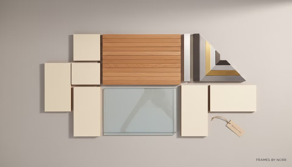 Material för premium inramning