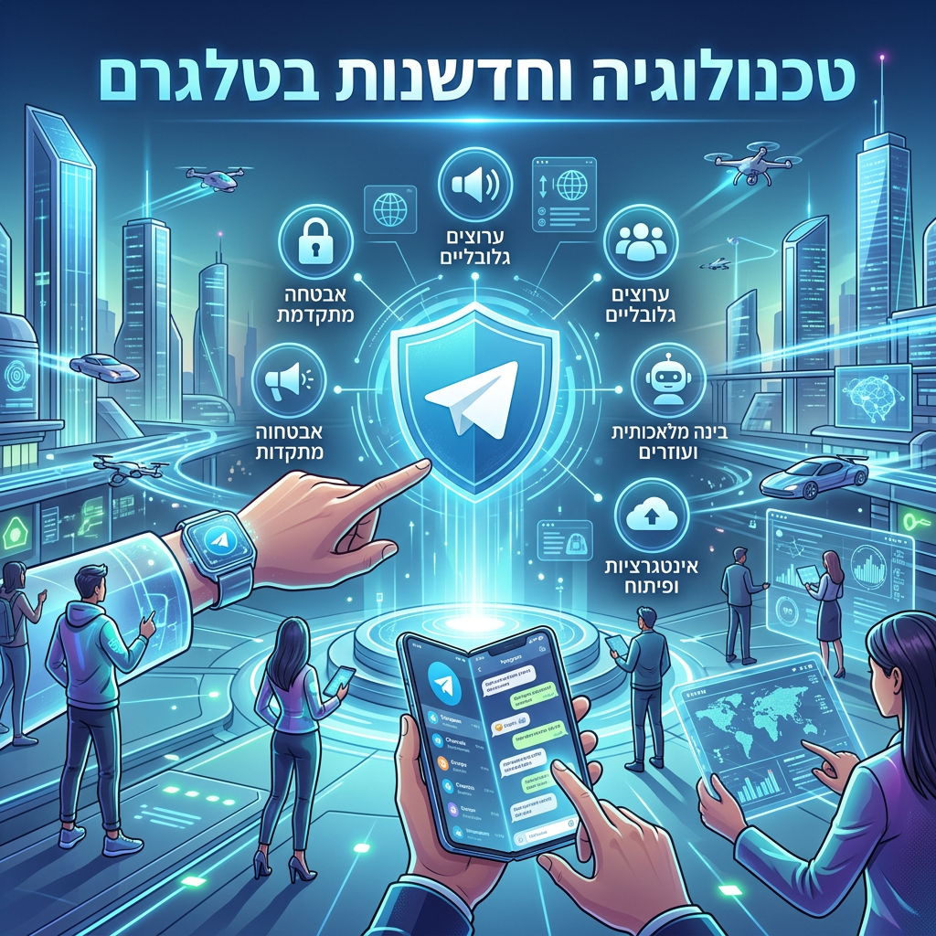 ערוצי טכנולוגיה וגאדגאטים בטלגרם — חדשנות ועתידנות