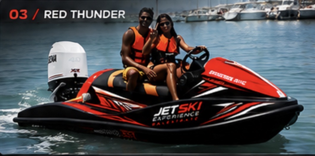 Jet Ski Breeze 10.8 livrea Red Thunder