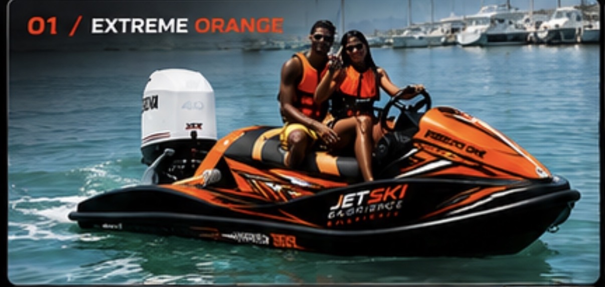 Jet Ski Breeze 10.8 livrea Extreme Orange