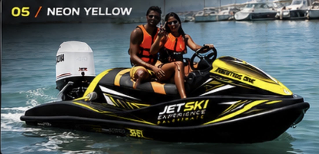 Jet Ski Breeze 10.8 livrea Neon Yellow