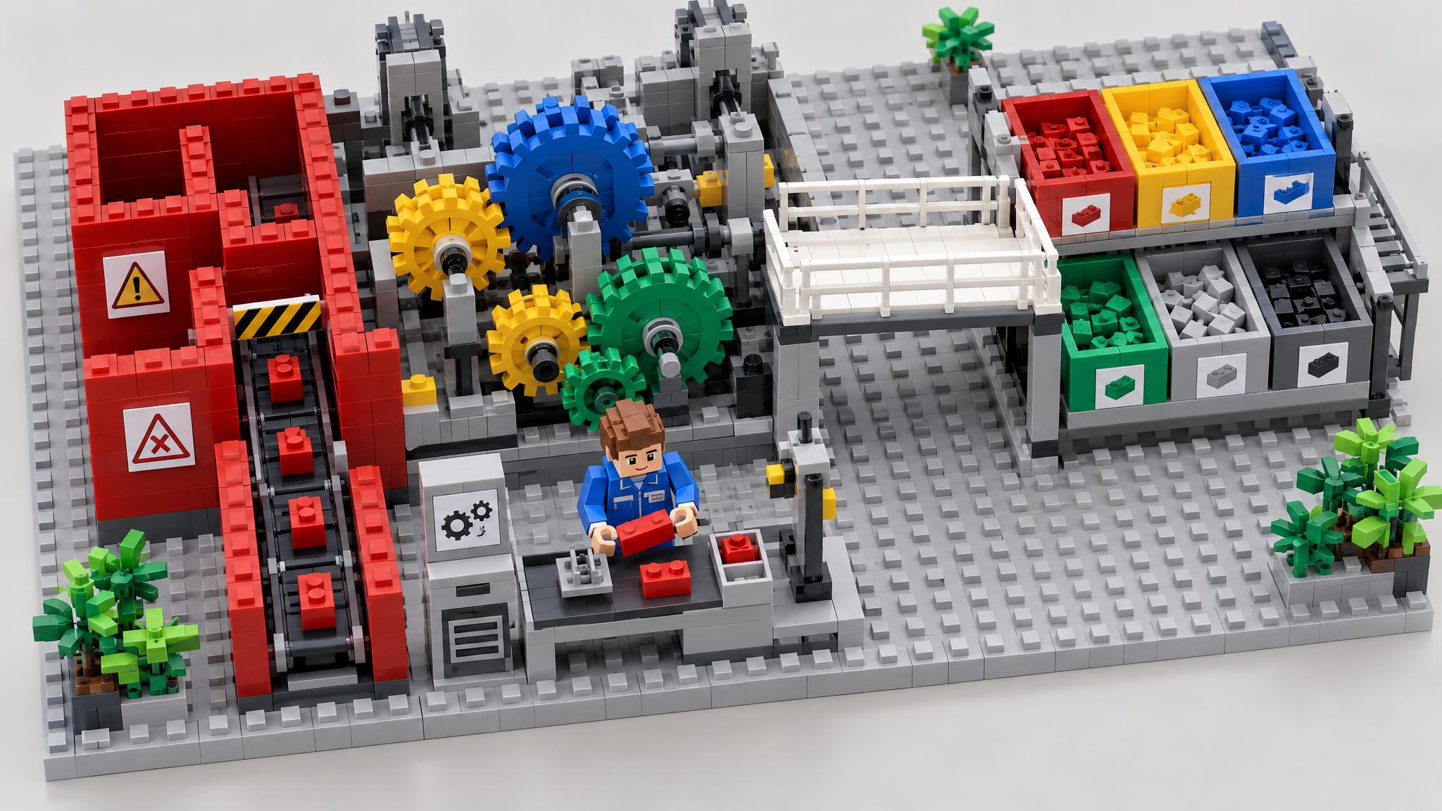 Brick-Modell zur Brainstorming-Aufgabe