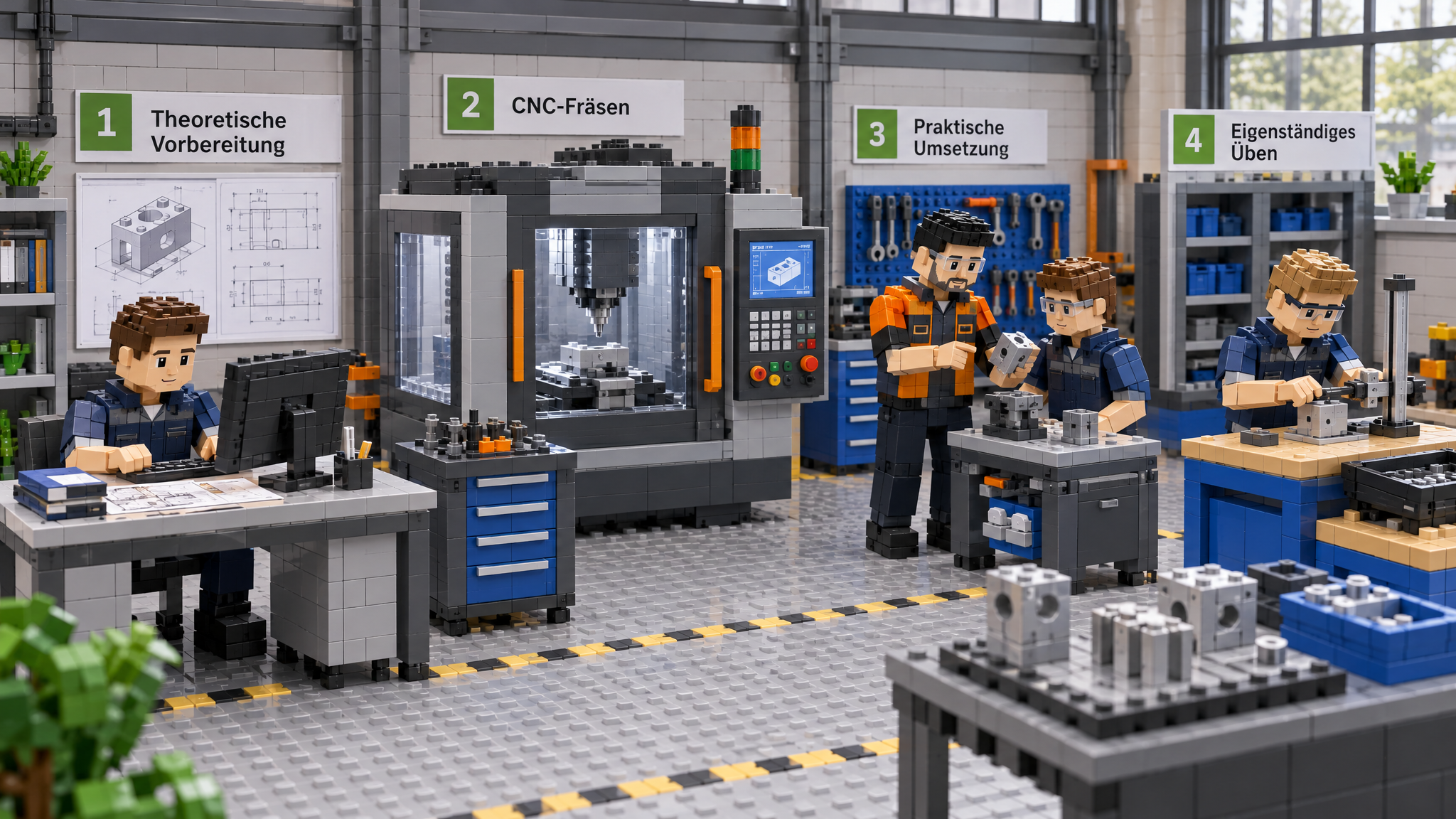 Brick-Erklärmodell: Das Ausbilderprinzip – warum es zu den großen Stärken der deutschen Berufsausbildung gehört