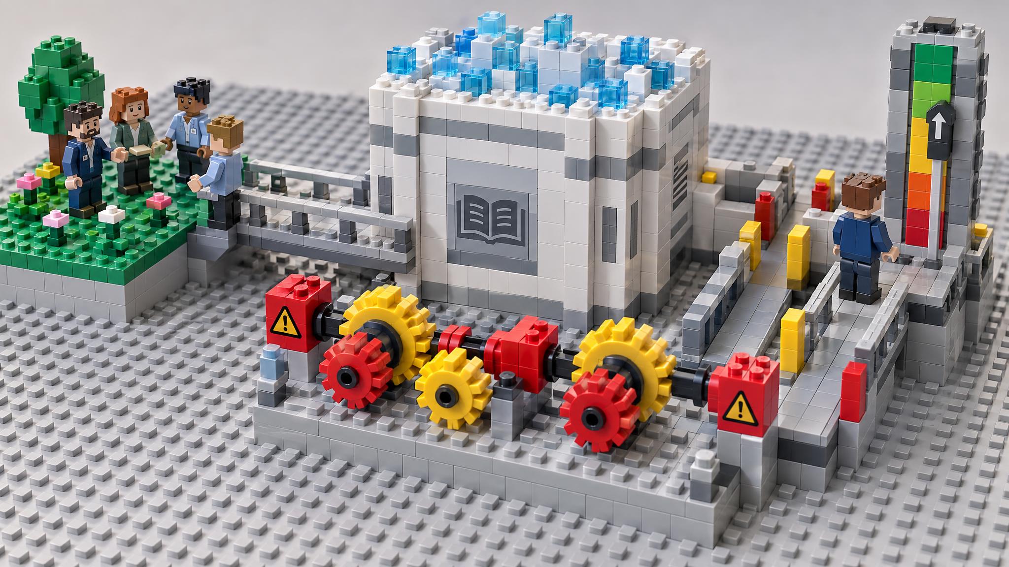 Brick-Modell zur Brainstorming-Aufgabe