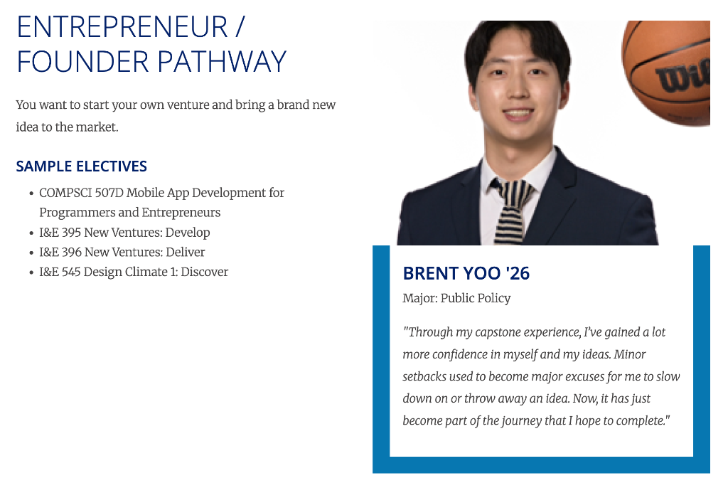 Duke Student Spotlight — Brent Yoo