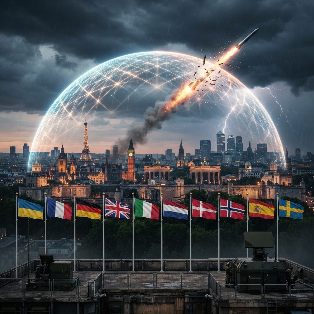 Europe and Ukraine Launch Anti-Ballistic Missile Defence Coalition in Paris