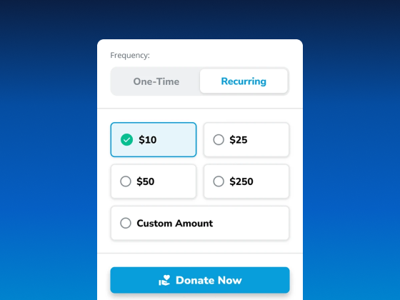 Recurring Donations