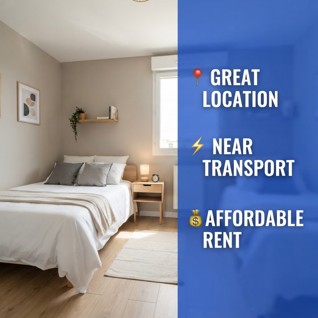 🏠 Room for rent in Rosny-Sous-Bois