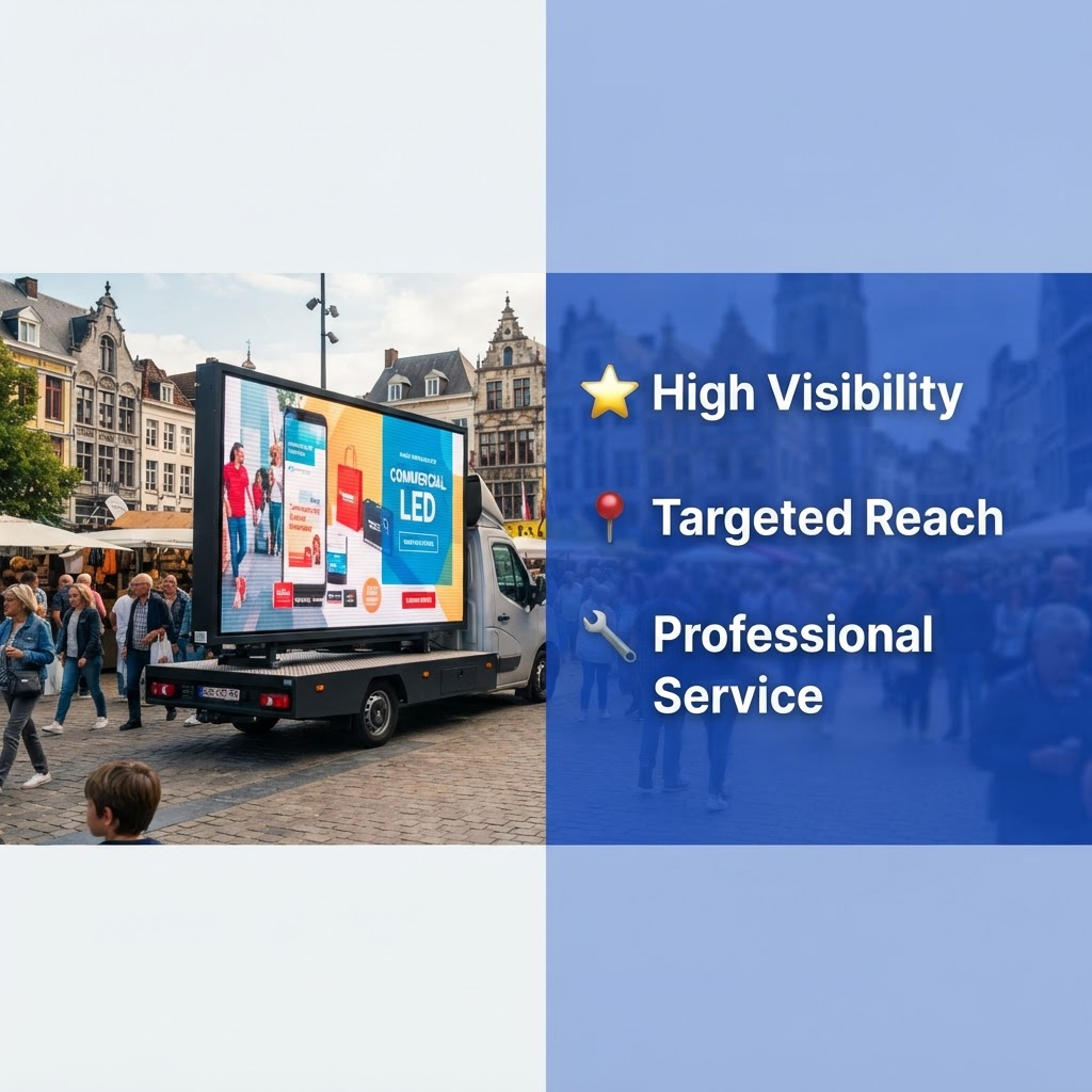 📢 Service publicitaire LED mobile