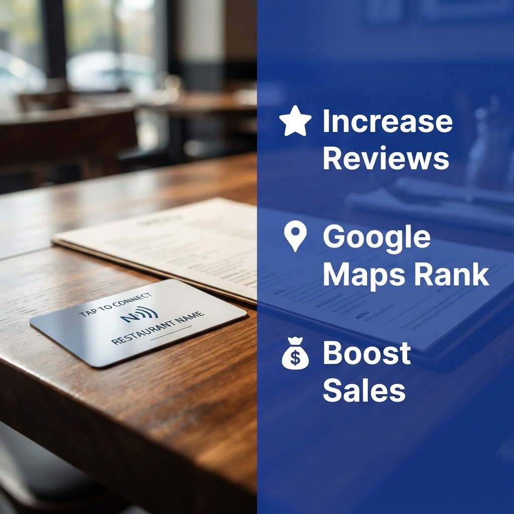 📱 Carte NFC et QR Code d'avis Google pour restaurants