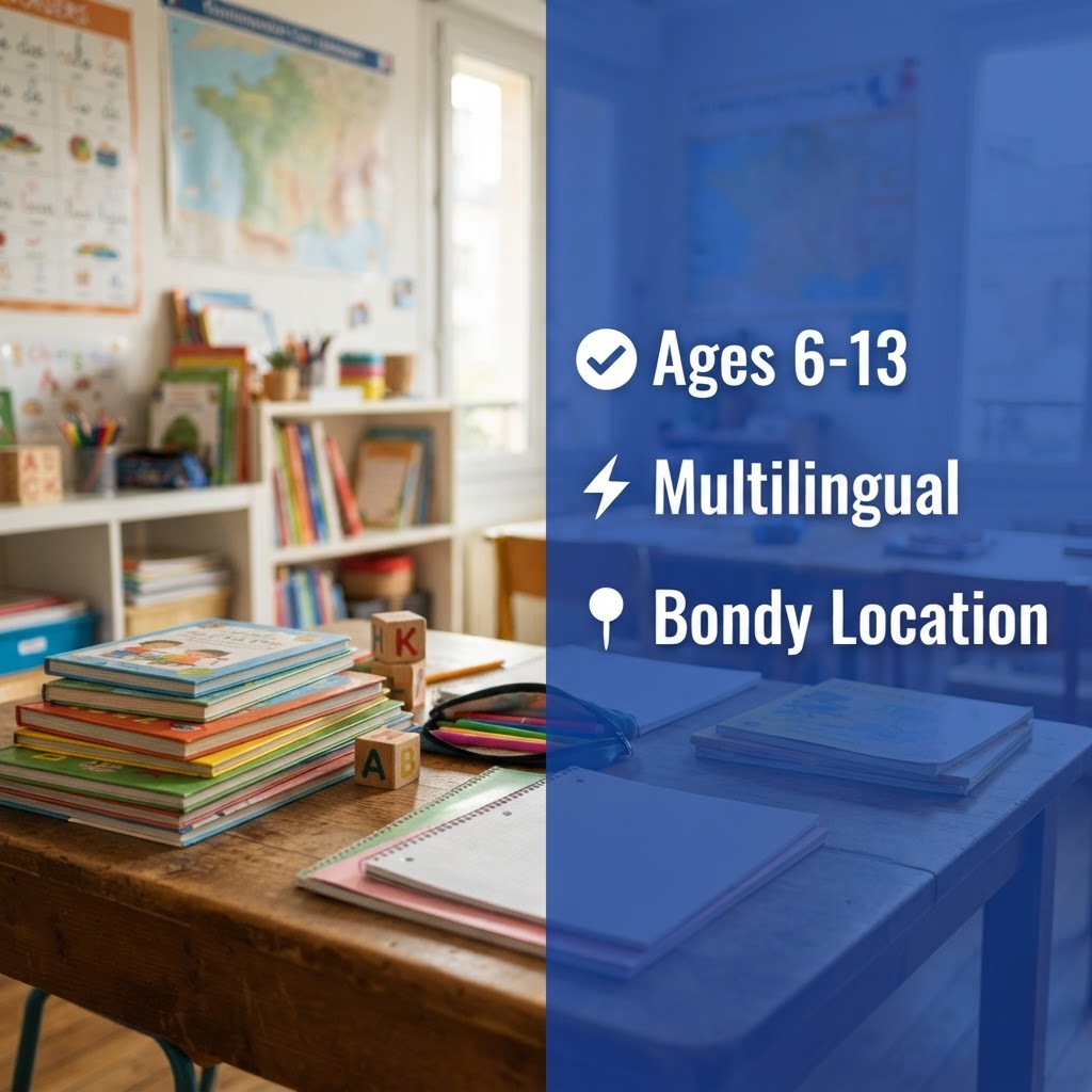 📚 Cours de tamoul, anglais et français - Bondy