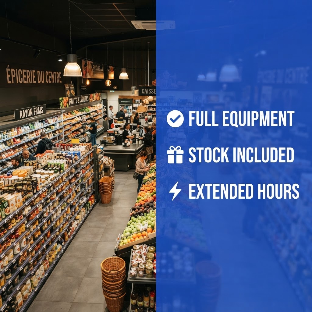 🏪 Vente de commerce à Corbeil-Essonnes