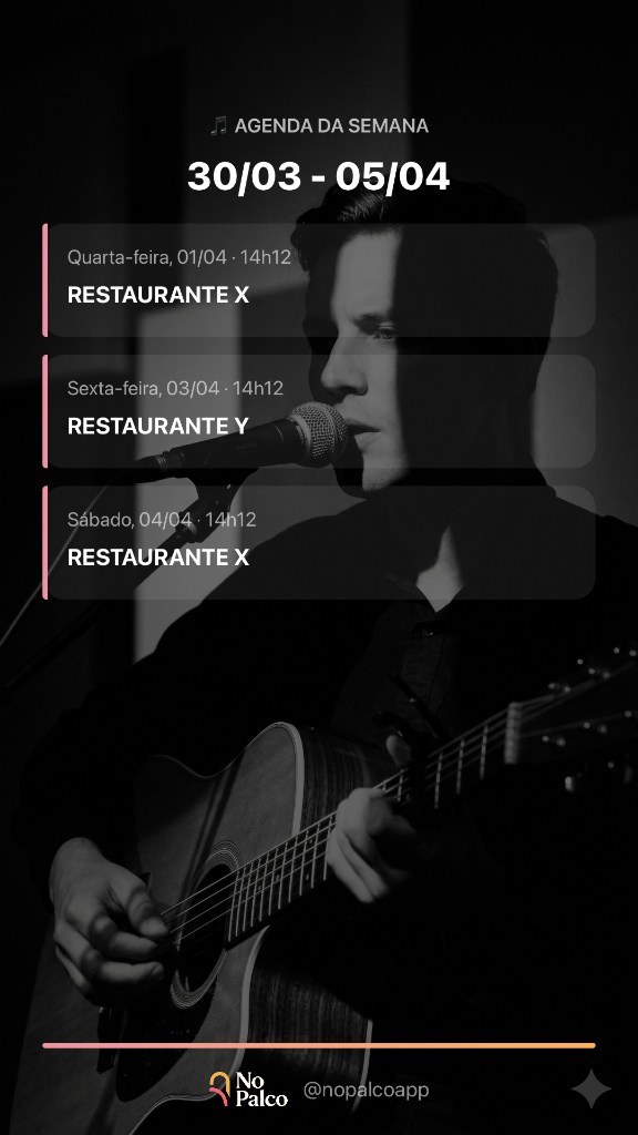 Agenda da Semana