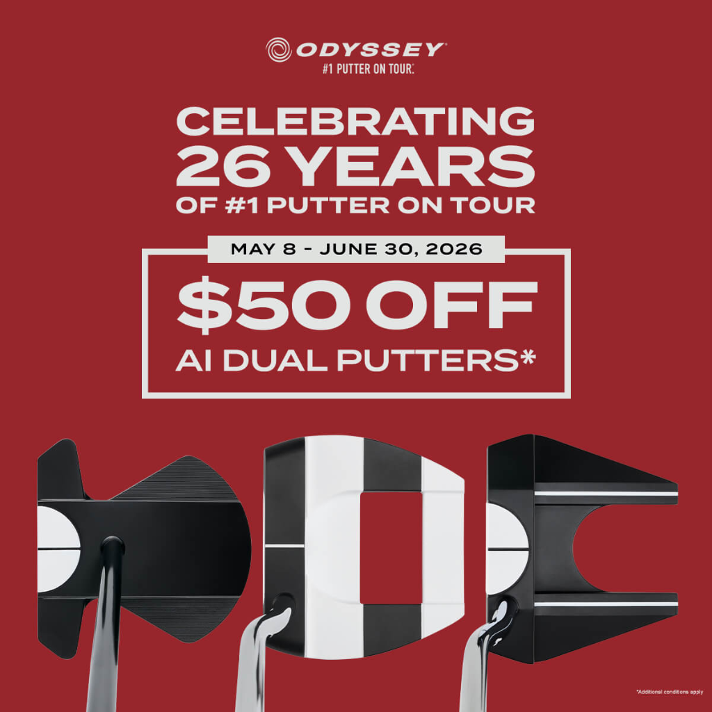 Odyssey $50 Off AI Dual Putters