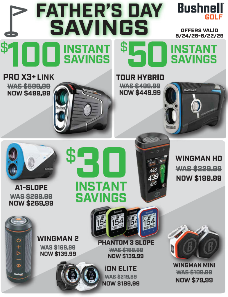 Bushnell Golf Father's Day Savings