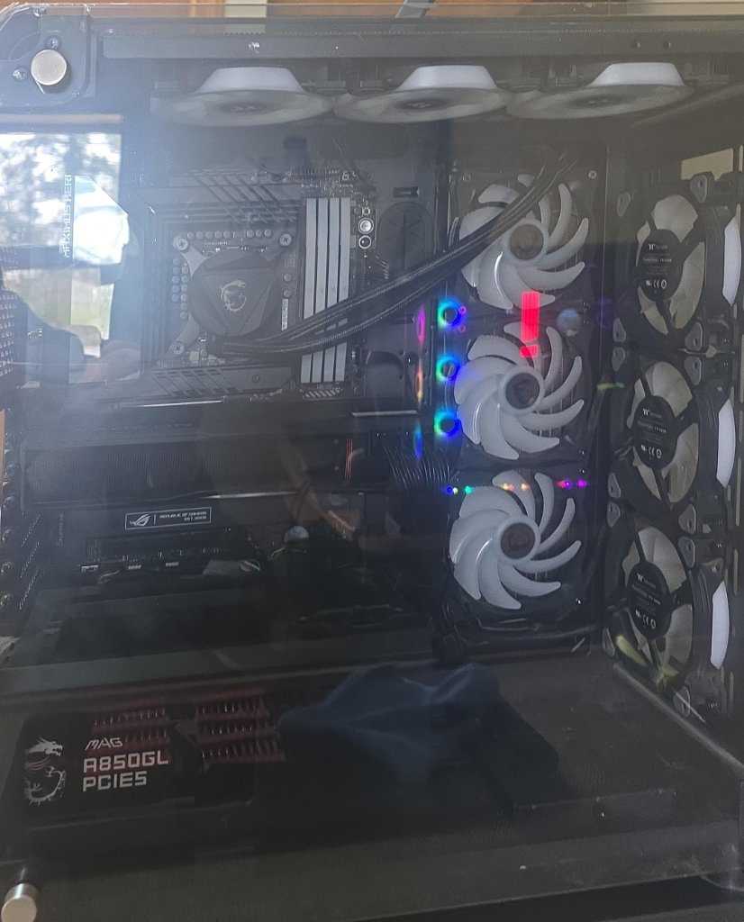 Custom PC — ROG Build with ARGB Cooling