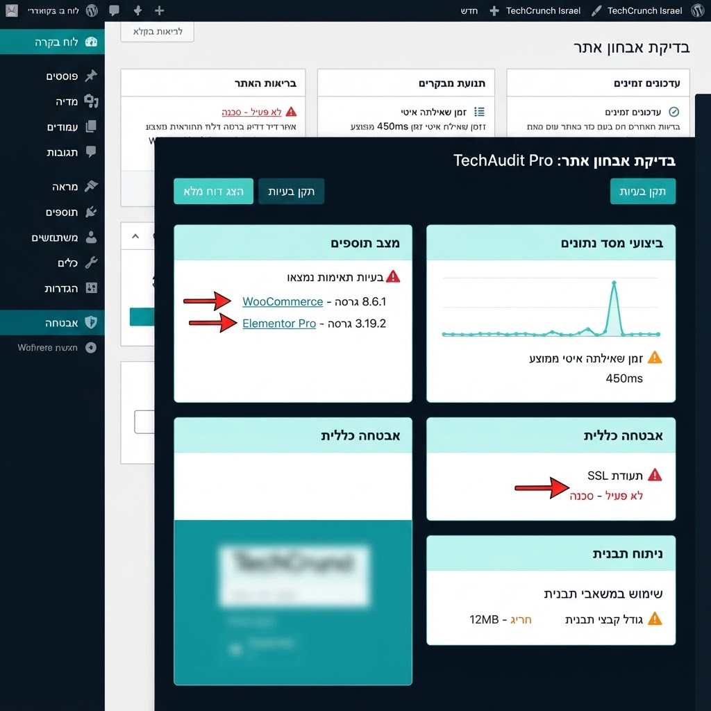 בדיקת אתר Shopify