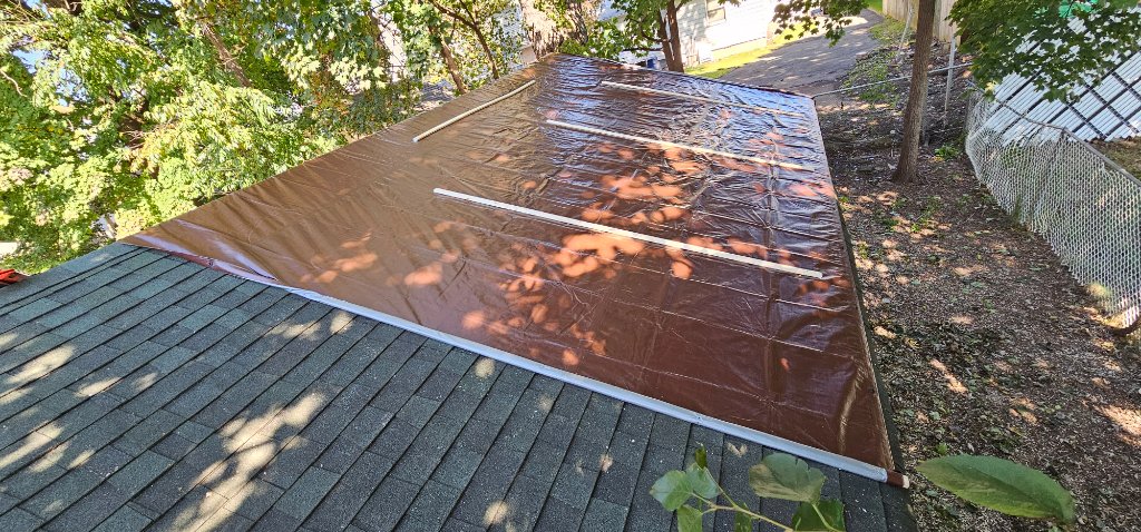 Dormer Sweep — Storm Debris