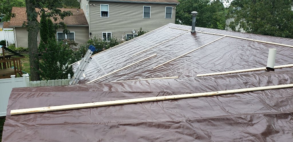 Hip Roof Tarp Cover
