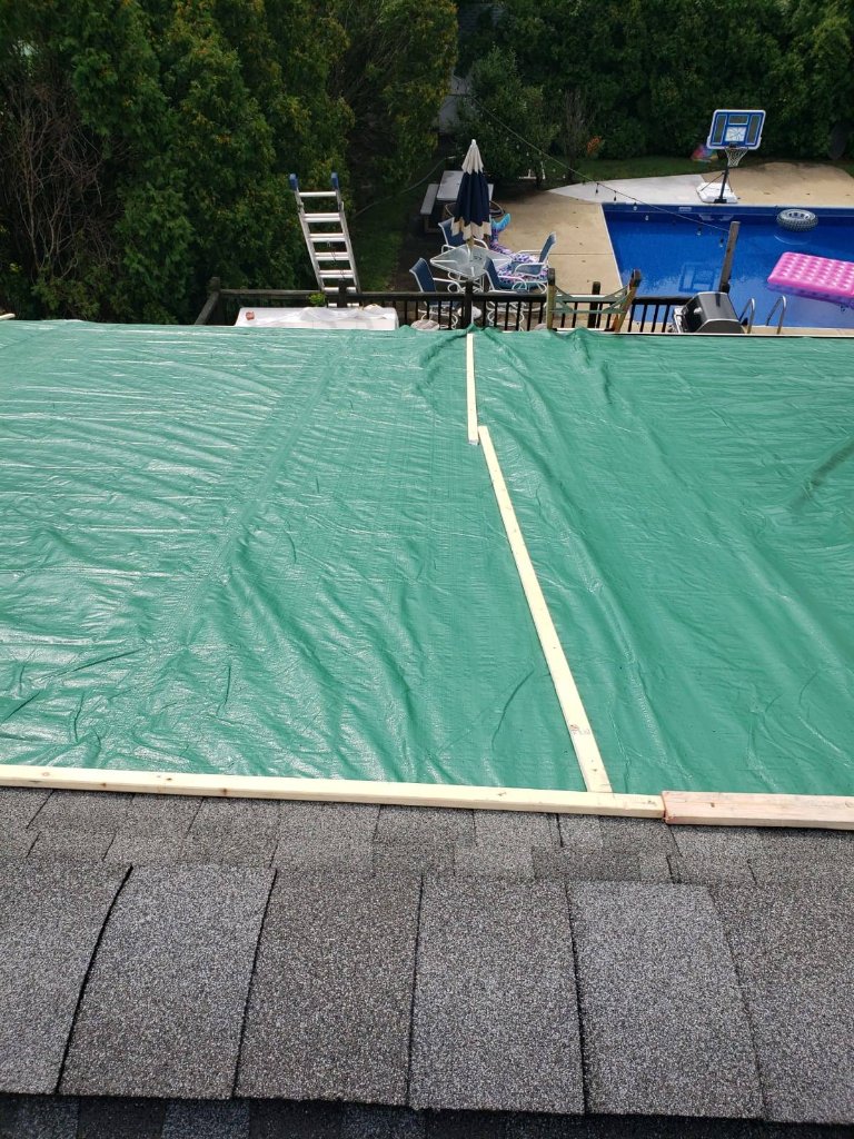 Timber Frame Chimney Repair