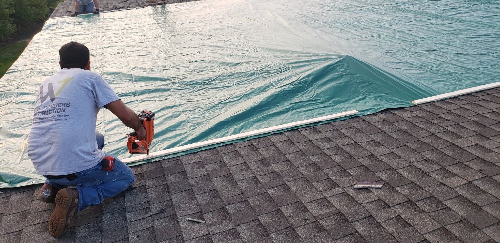 Gutter Flashing Damage