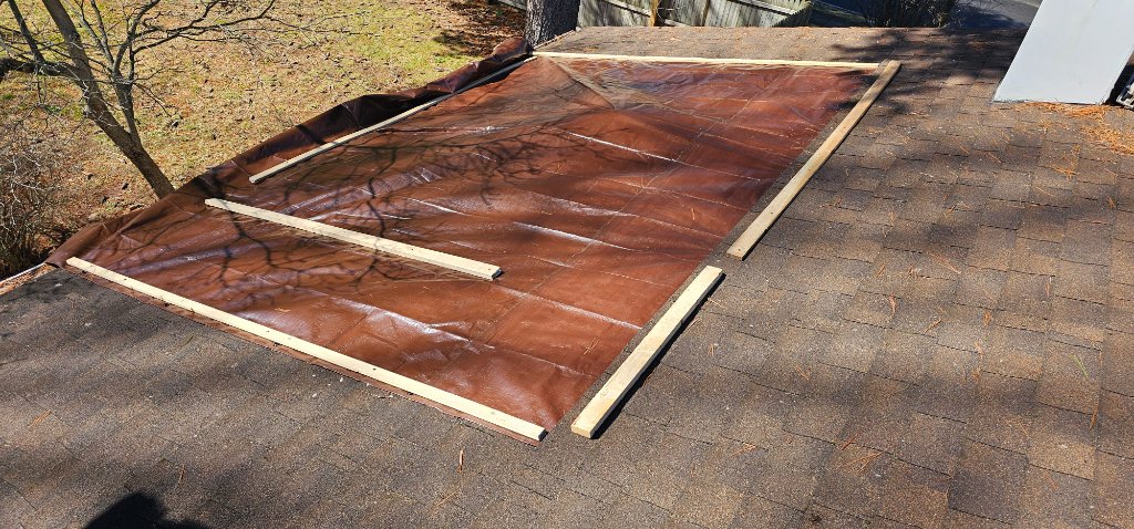 Completed House — Before Siding