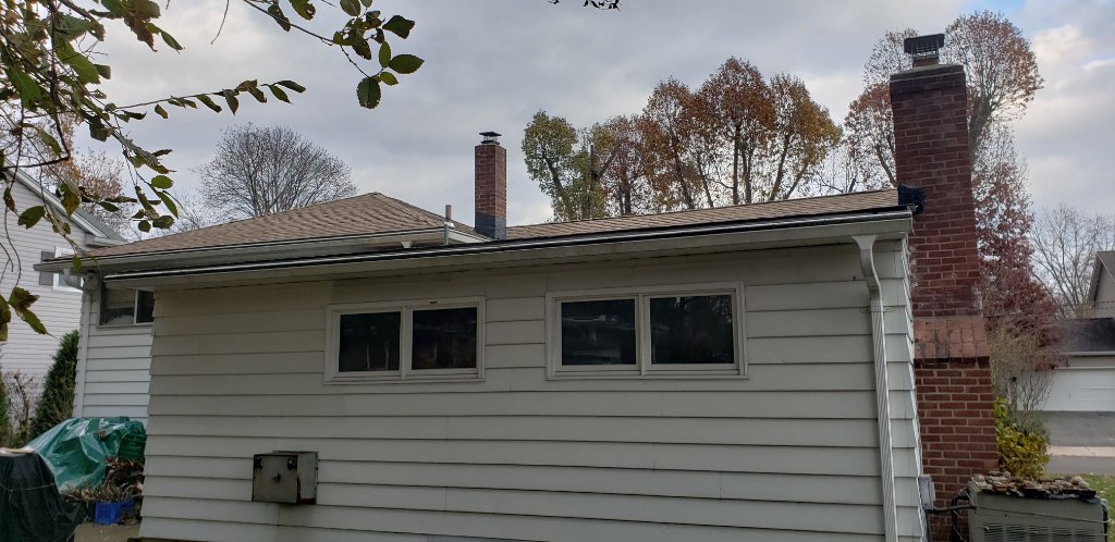 Large Estate Roof — Fall