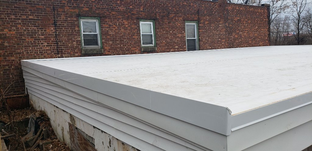 Flat Roof Flashing Detail