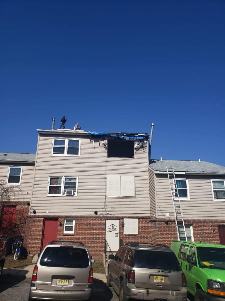 Board Up — Fire Damage Apartment