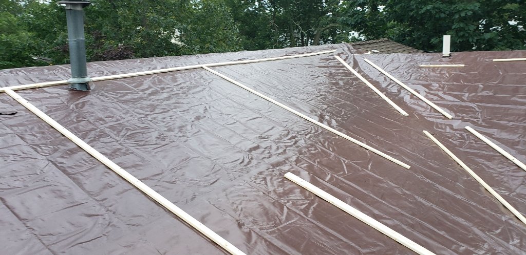 Blue Tarp Storm Damage