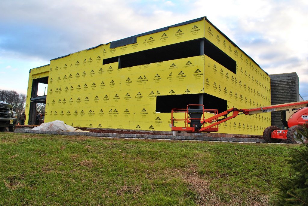 Commercial Flat Metal Install