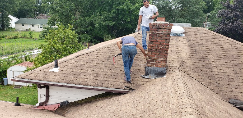 Damaged Shingles — Before