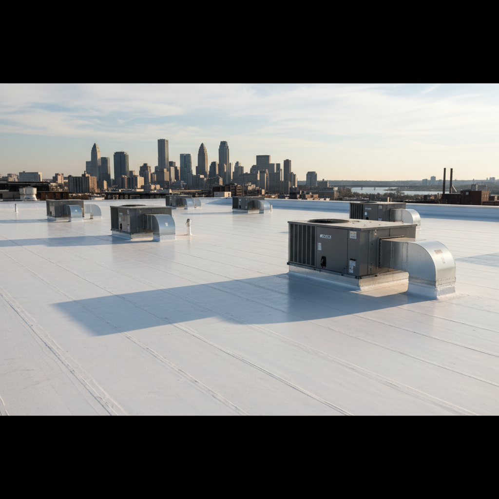 GAF Roofing System – Commercial TPO Membrane Roofing Installation by Roof Experts NJ