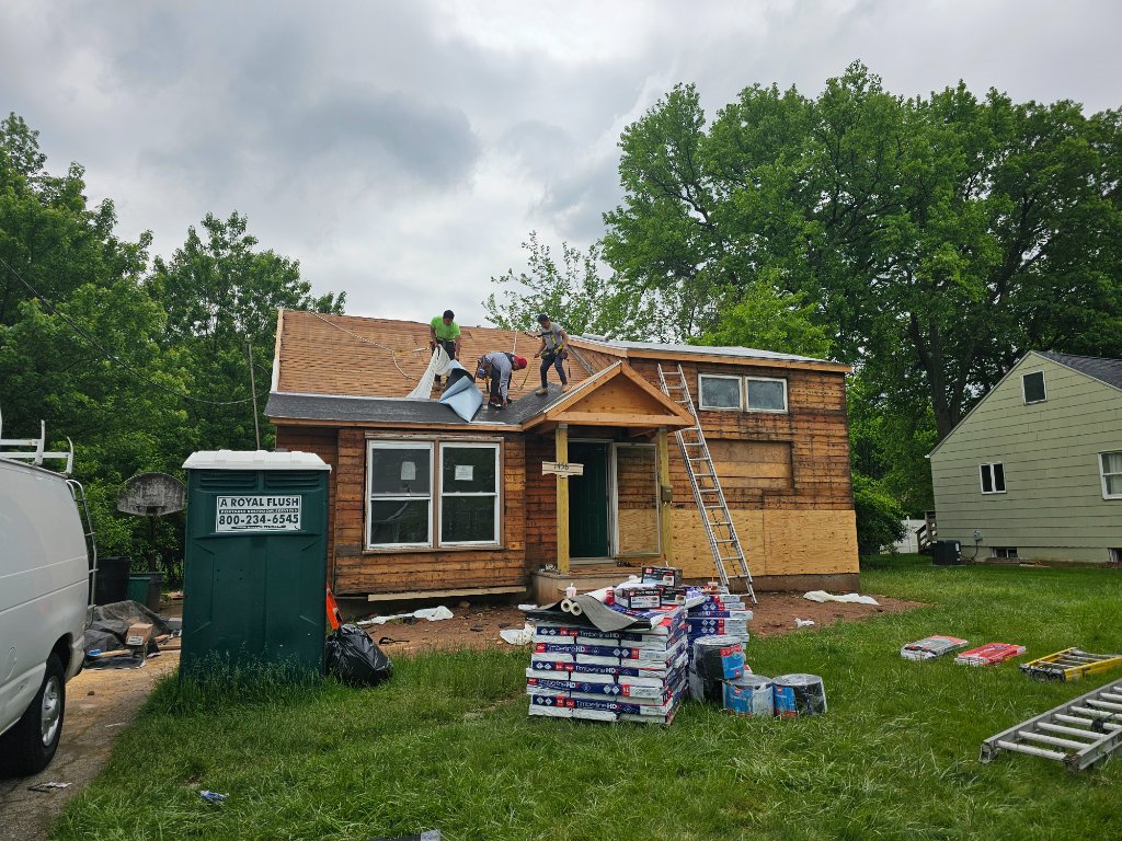 Shingle Tear-Off + Chimney