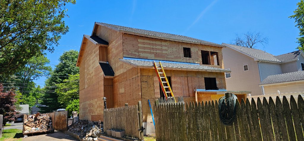 Roof Experts NJ Van — Fire Damage