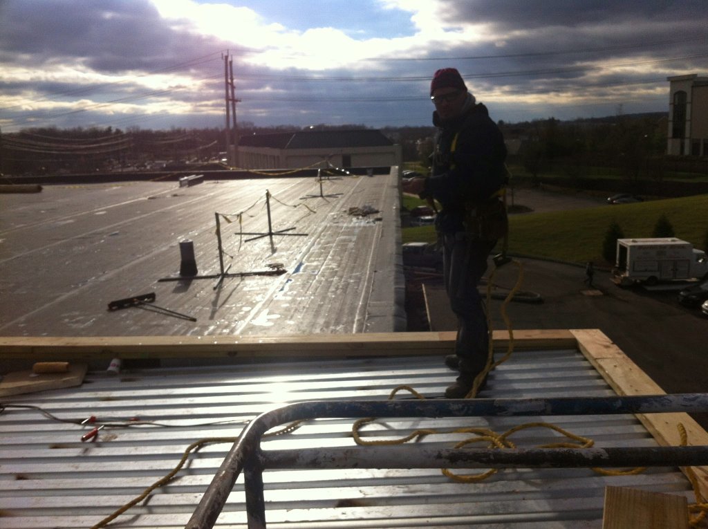 Blue Tarp Multi-Roof C