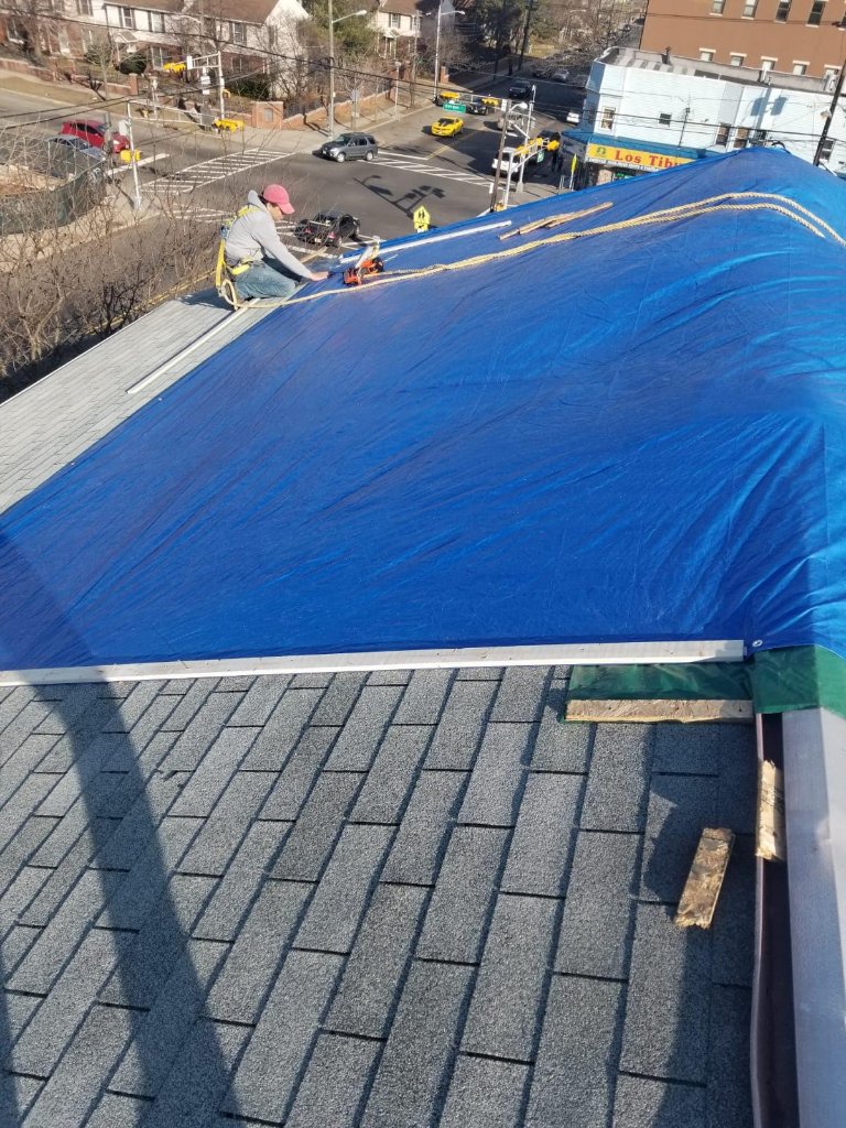 Green Tarp Full Cover NJ A