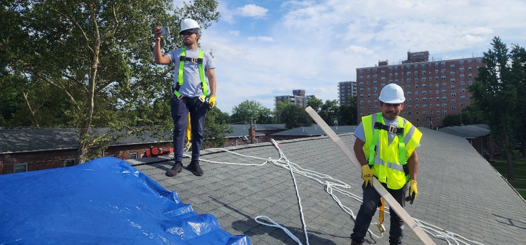 Brick House — Roof Repair