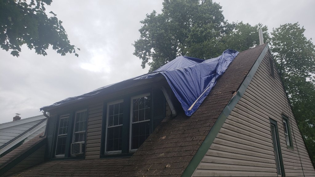 Tree On House — Emergency NJ
