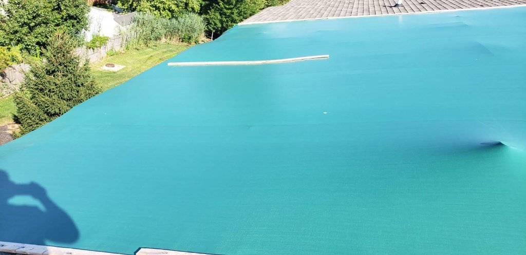 Emergency Tarp — Storm Damage