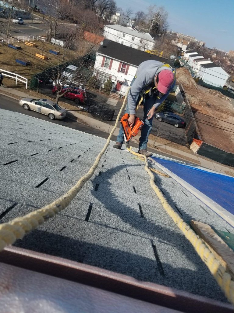 Blue Tarp — Paslode Nail Gun