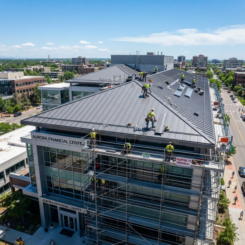 Office Building Standing Seam Metal
