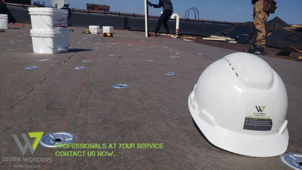 Full Hip Roof Tarp NJ