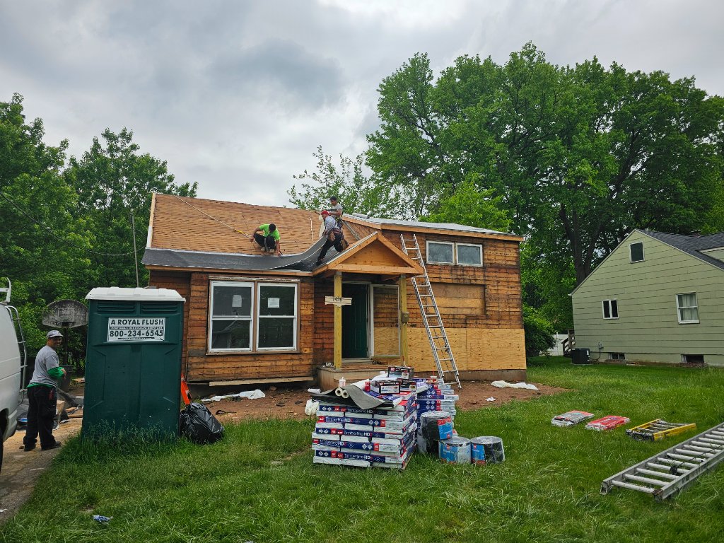Large Roof Tear-Off
