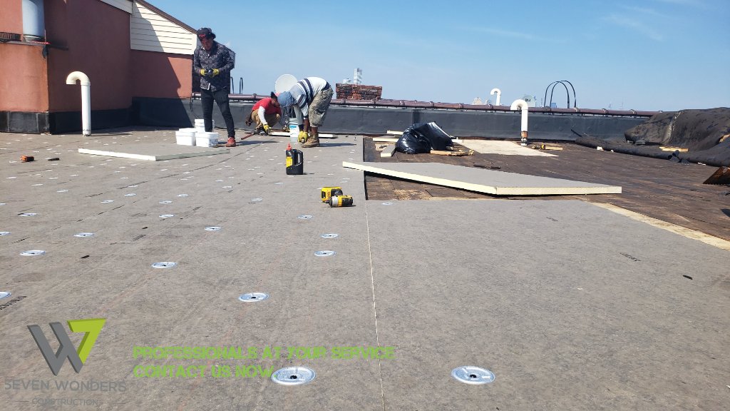 Brown Tarp Membrane Patch