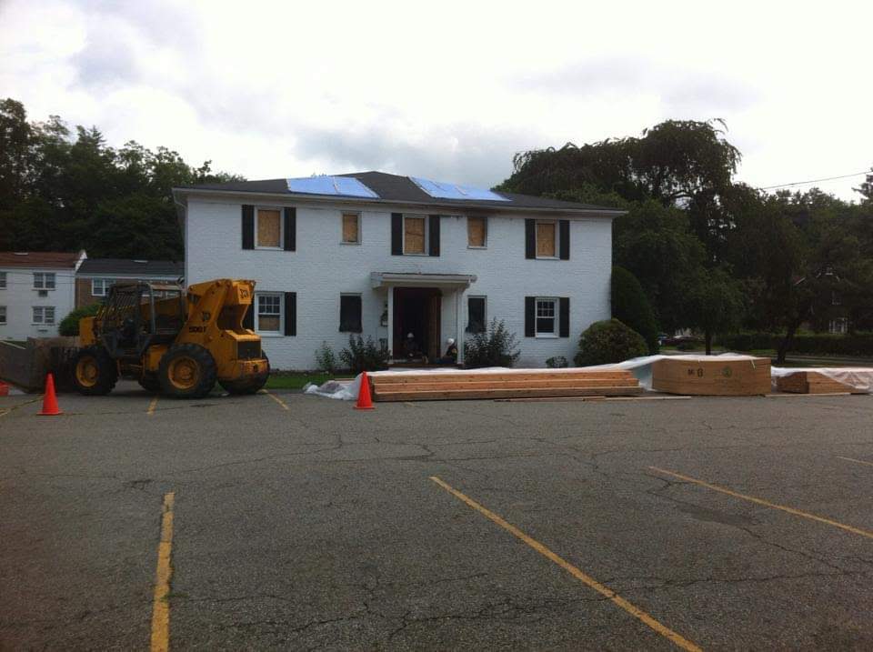 Board Up — Fire Damage Building