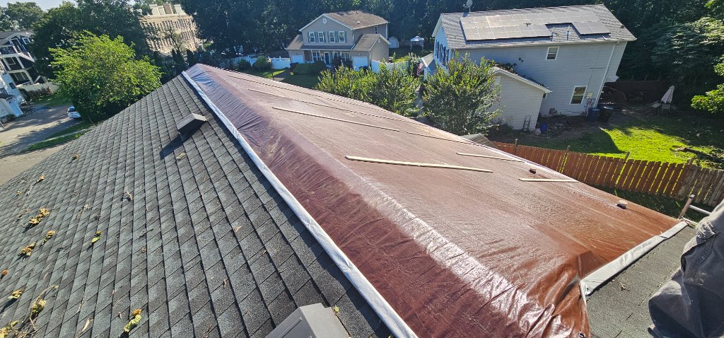 Brown Tarp Storm Cover 2025
