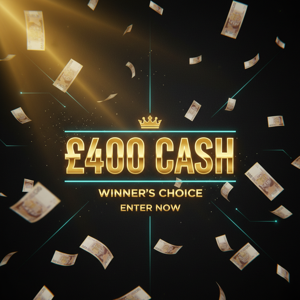£400 Cash Prize Draw