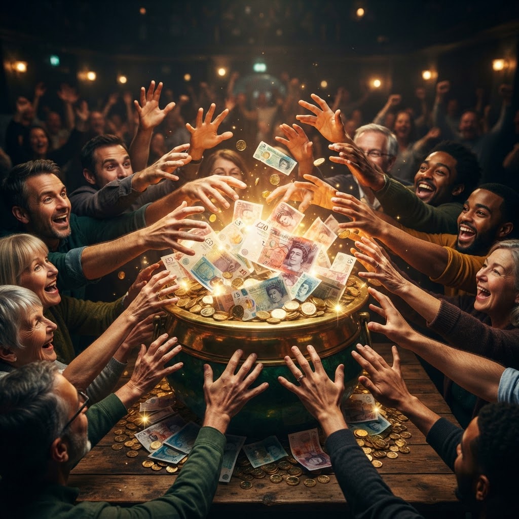 Community Jackpot — The More You Buy, The More You Win!
