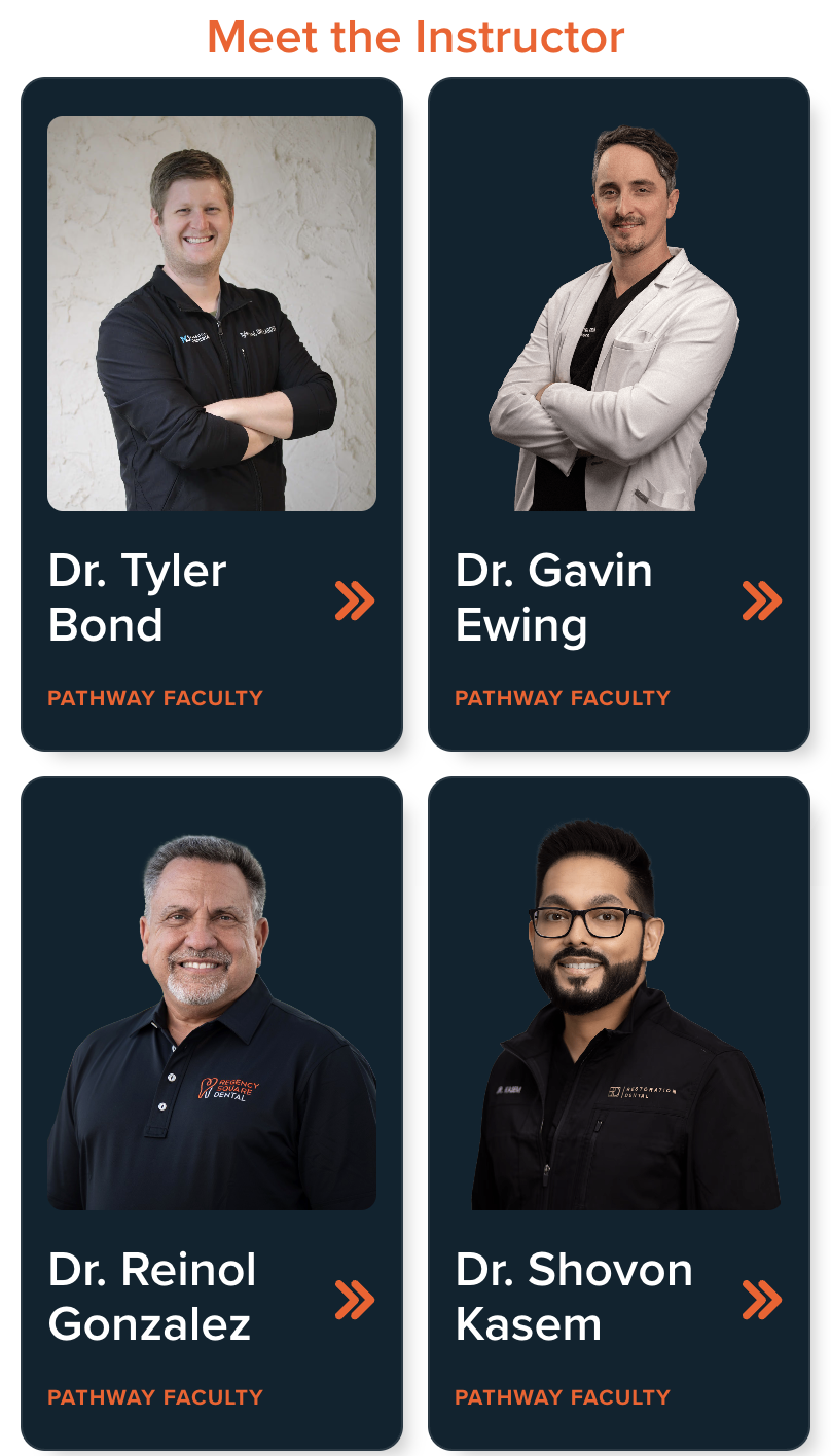 Meet the Instructors: Dr. Tyler Bond, Dr. Gavin Ewing, Dr. Reinol Gonzalez, Dr. Shovon Kasem